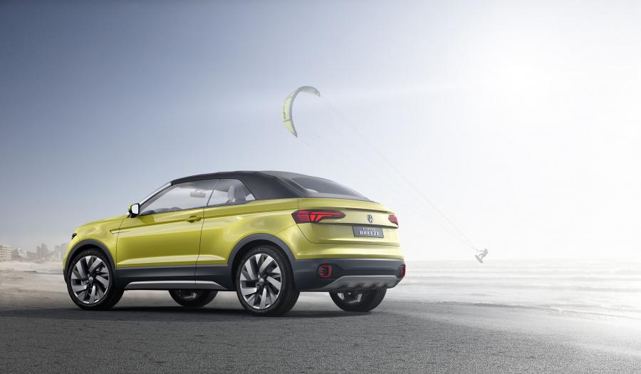  Volkswagen T-Cross Breeze Concept 2016 года  (фото 4 из 40)